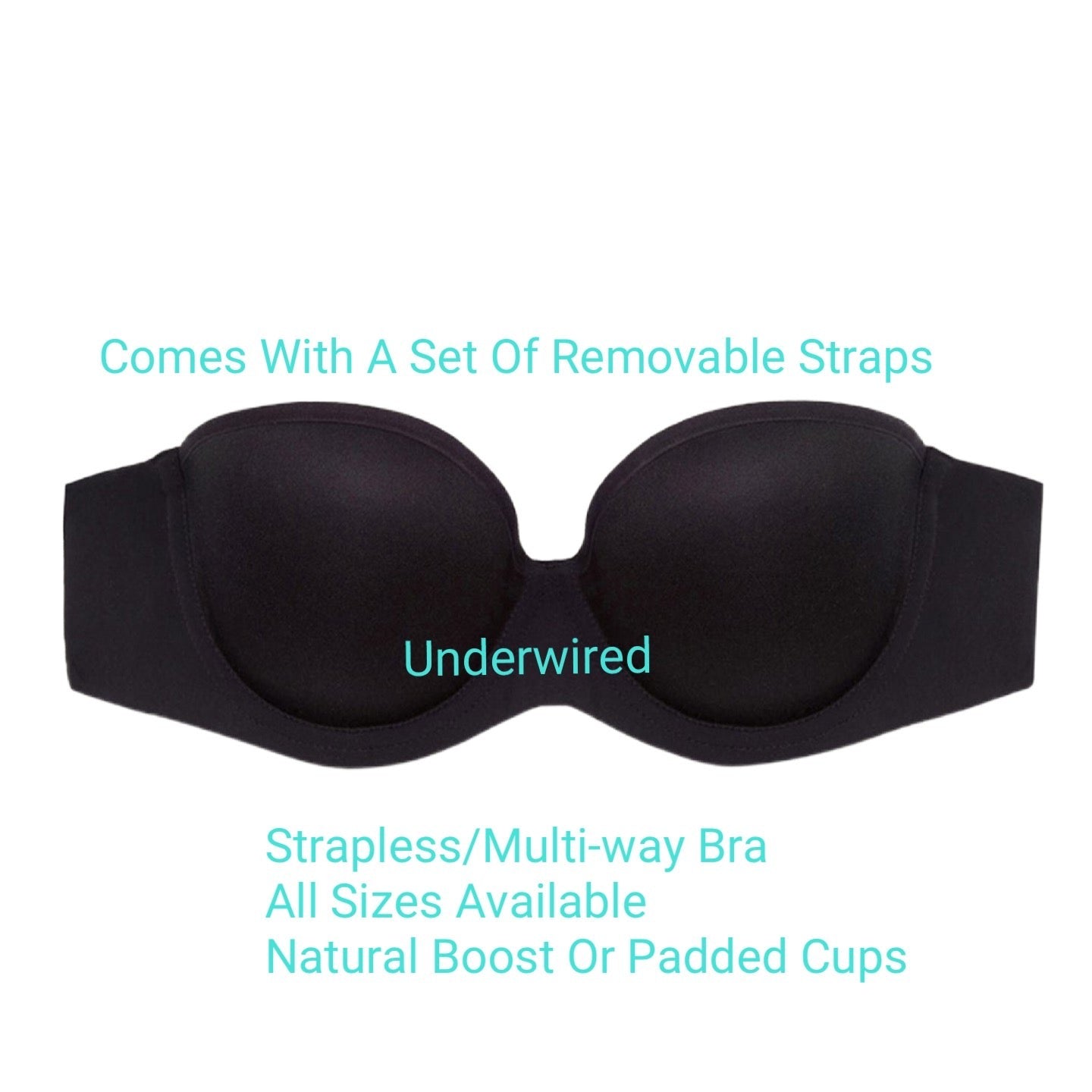 Crystal AB Iridescent Diamond Wireless V-Plunge Bra In Nude