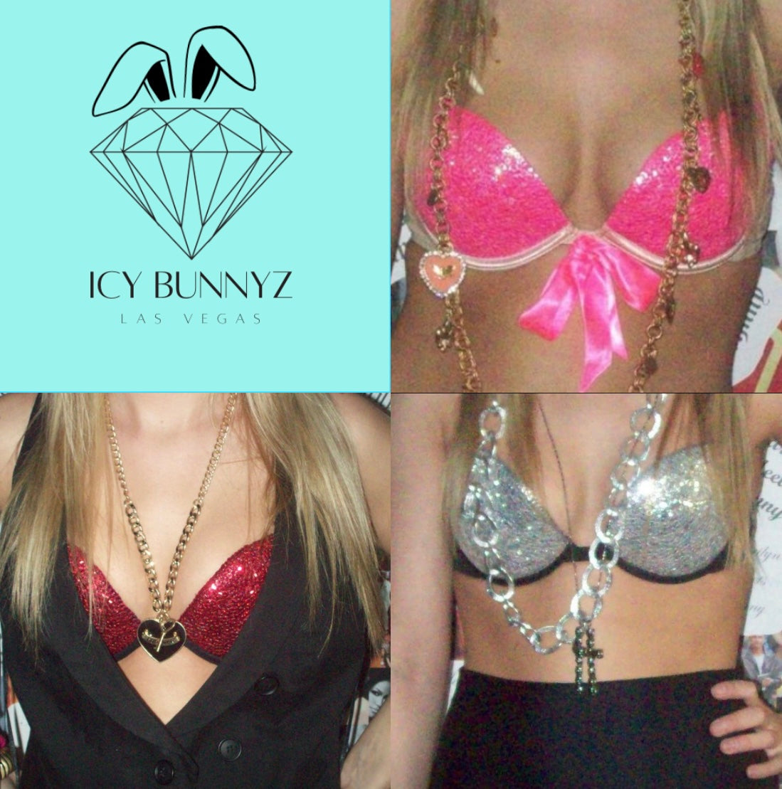 Sequin Bras|Panties