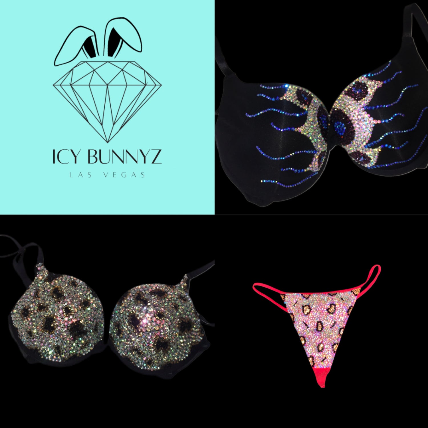 Animal Print Bras|Panties