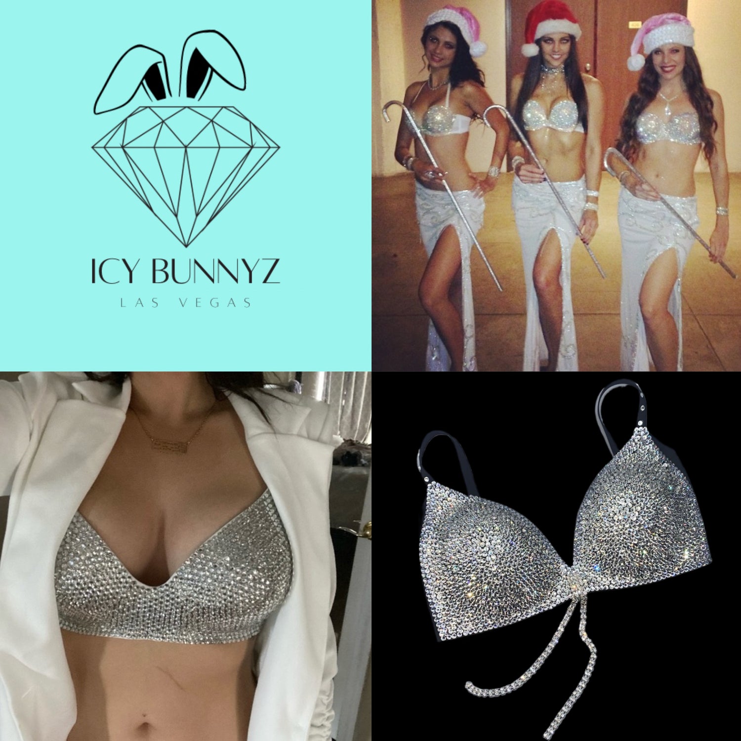 Crystal Diamond Bras|Panties