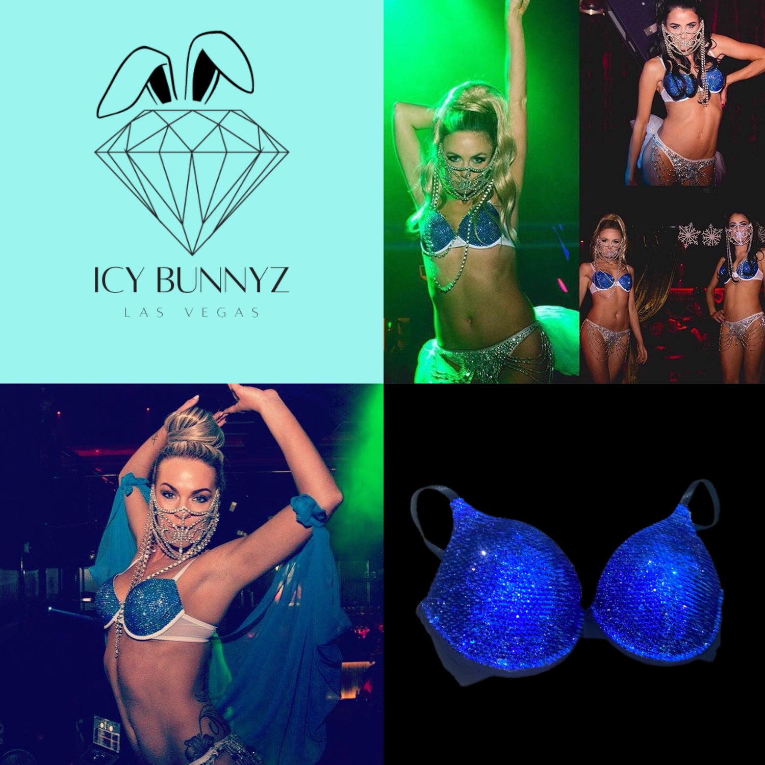 Blue Bras|Panties