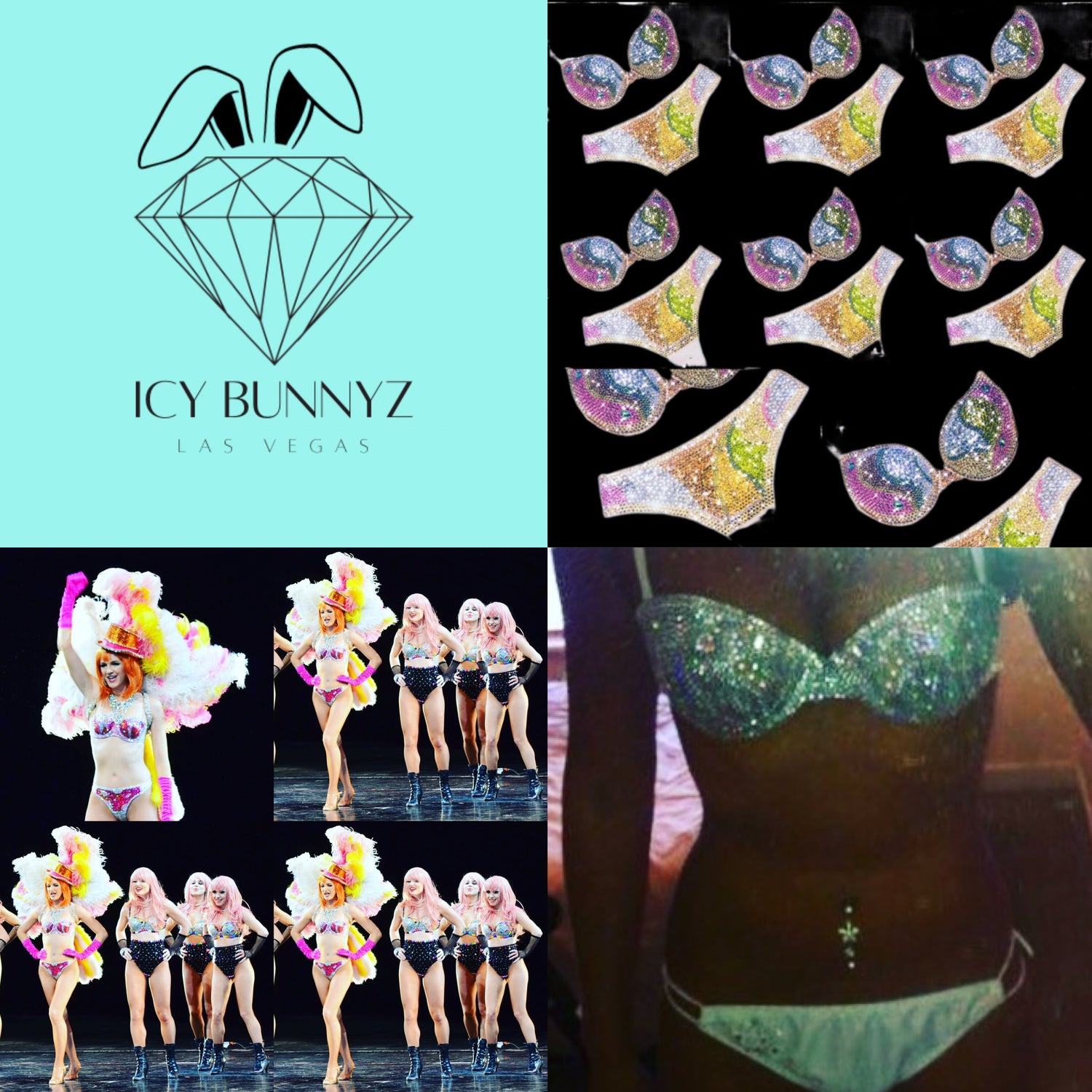 Mermaid Swirls Bras|Panties