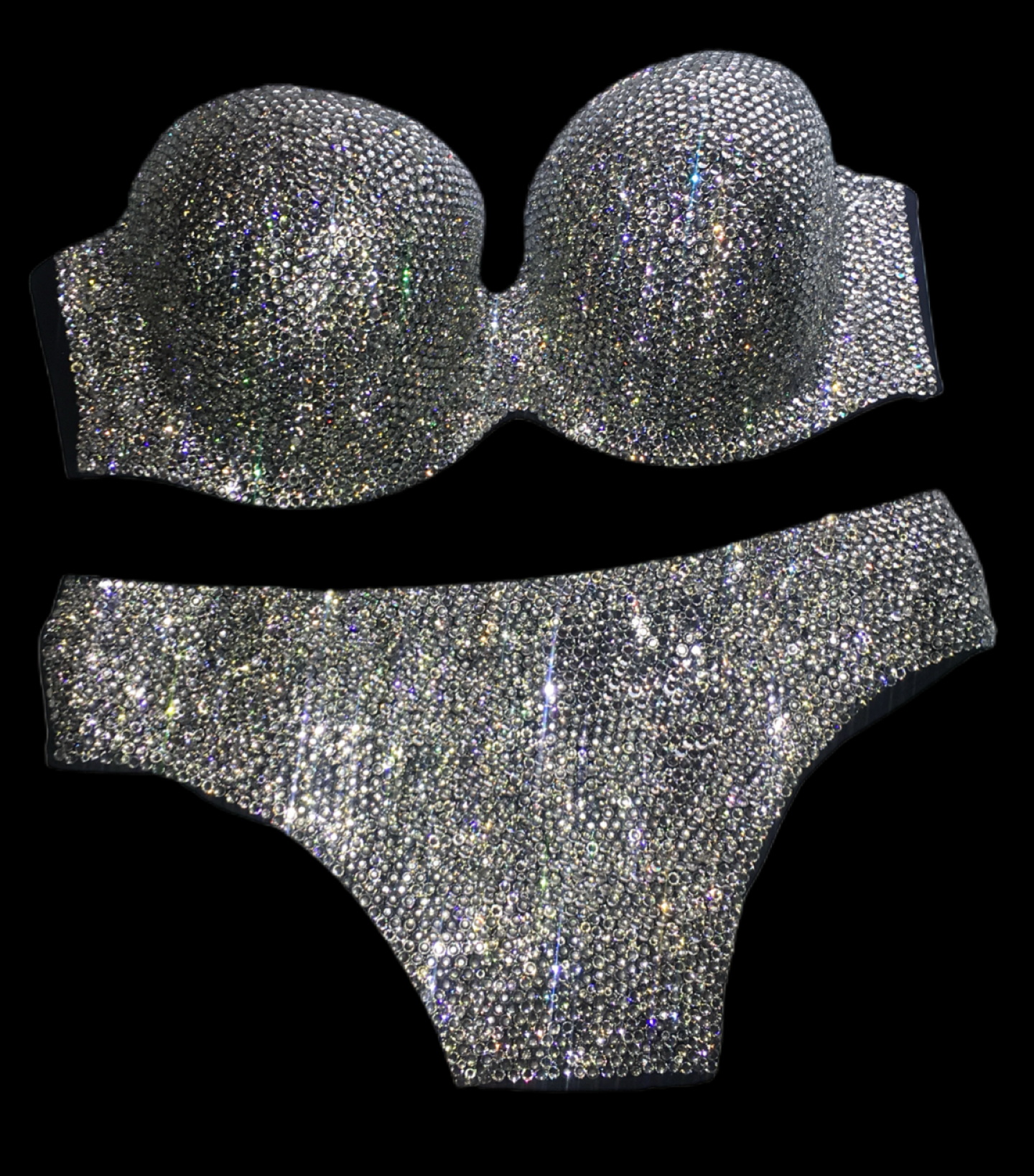 Luxe Crystal Diamond Rhinestone Pantie