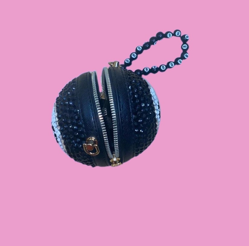 Magic 8 Ball Mini Clutch Bag