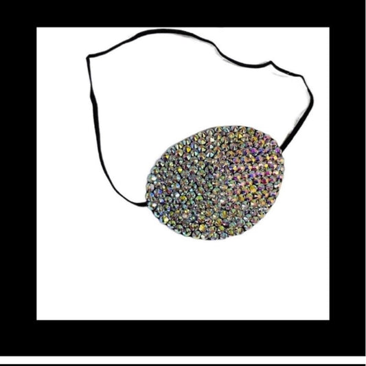 Crystal AB Diamond Fancy Crystal Eye Patch