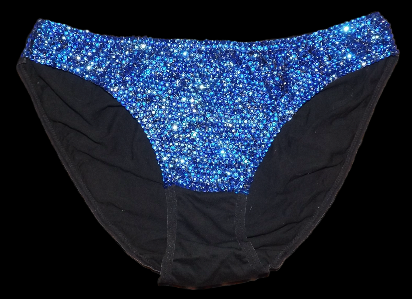 Sapphire Blue Rhinestone Pantie