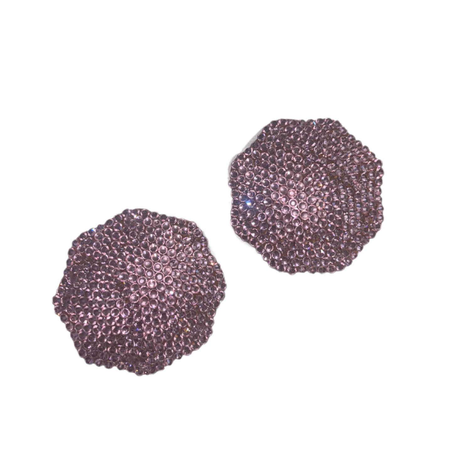 Light Rose Pink Diamond Luxe Crystal Pasties