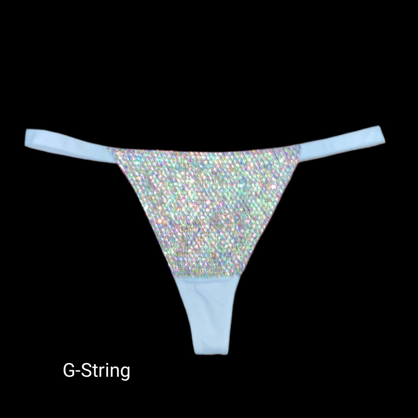 Crystal AB Rhinestone Pantie