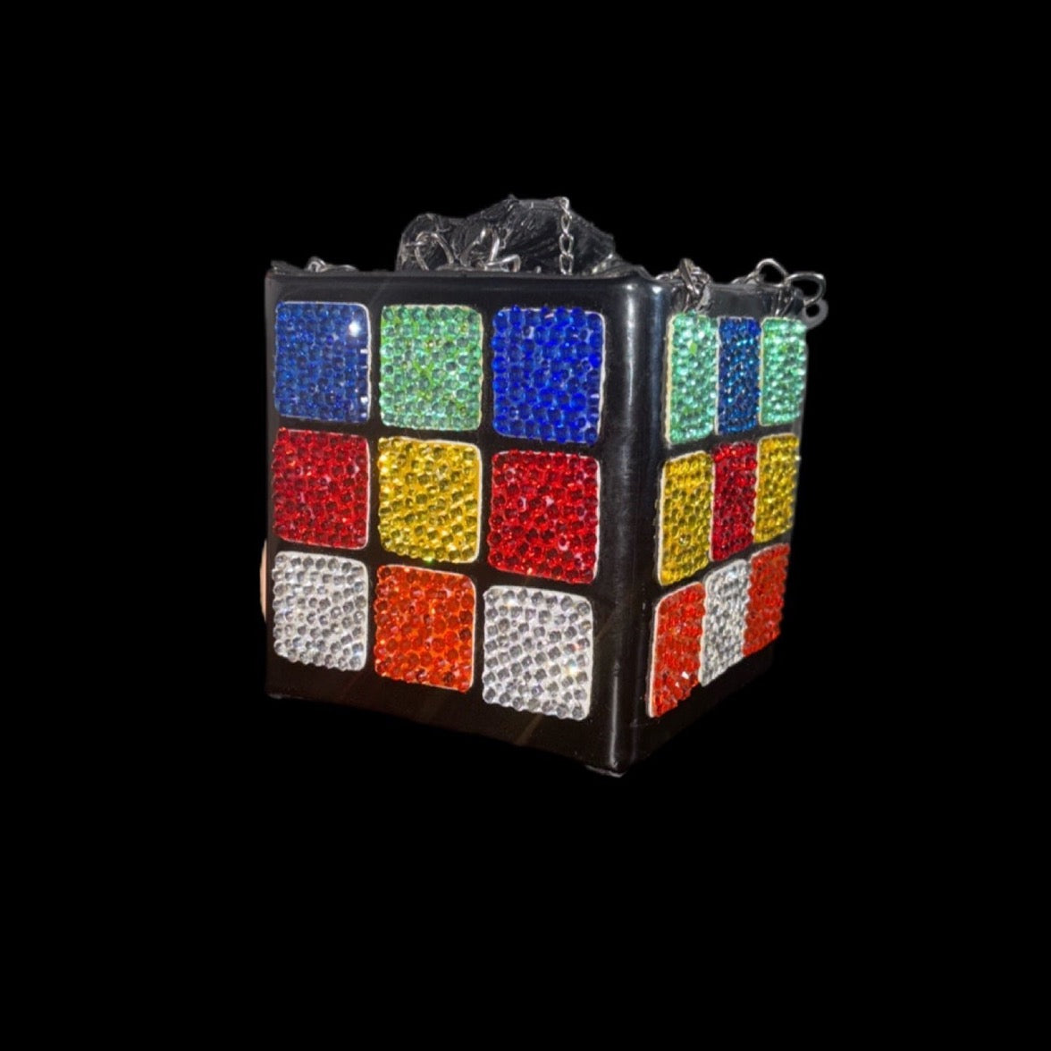 Rubik's Cube Clutch Bag