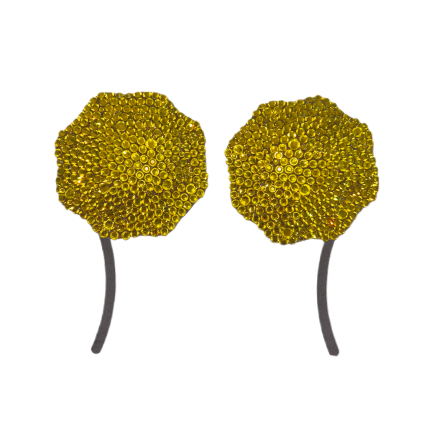 Yellow Diamonds Luxe Crystal Pasties