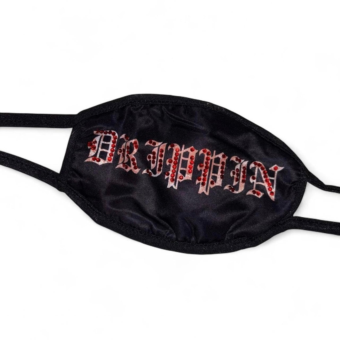 Horror Splash Drippin Rhinestone Mask