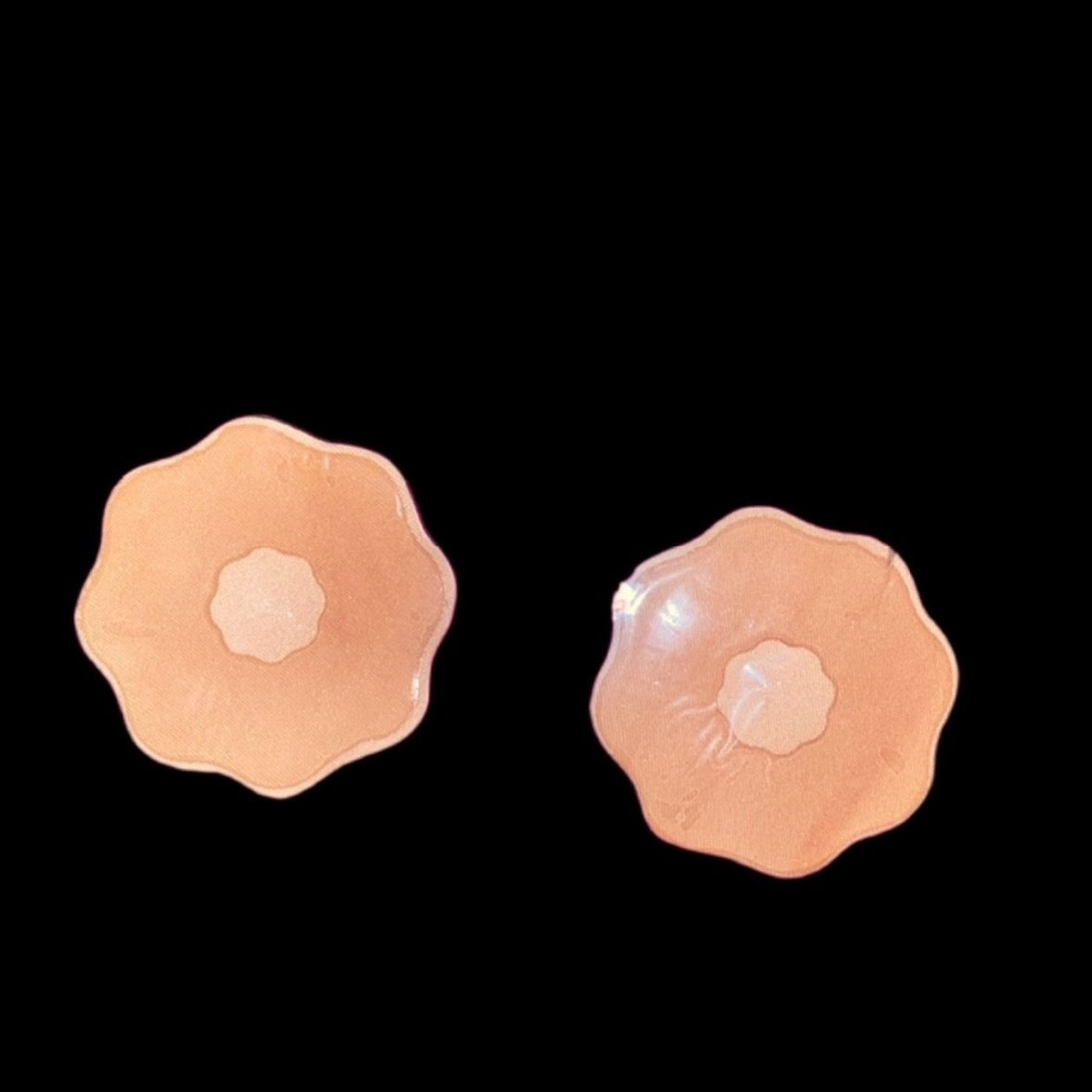 EDC Smiley Face Circles Luxe Crystal Pasties