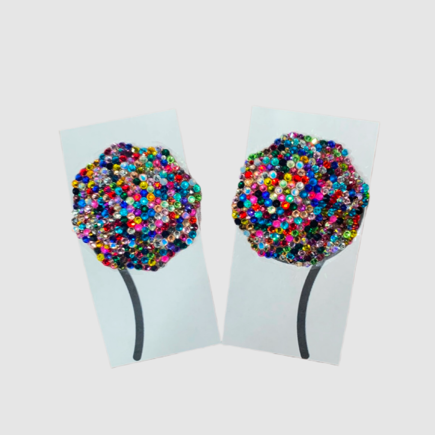 Multi Colour Mix Luxe Crystal Pasties