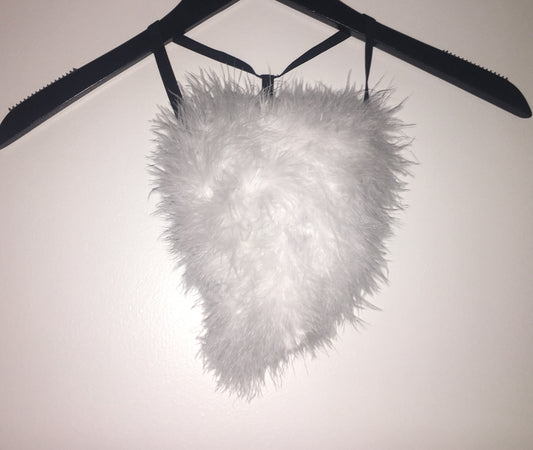 White Feather Pantie