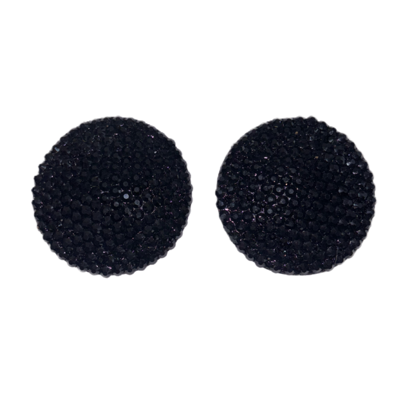 Jet Black Diamonds Luxe Crystal Pasties