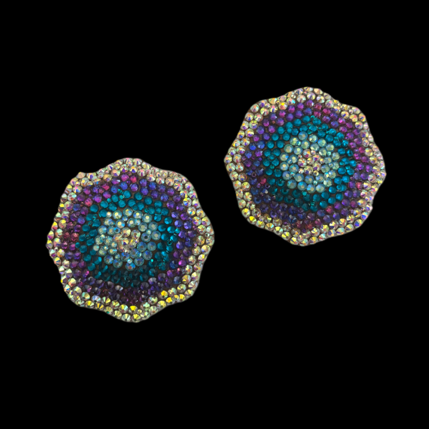 Mermaid Mix Luxe Crystal Pasties