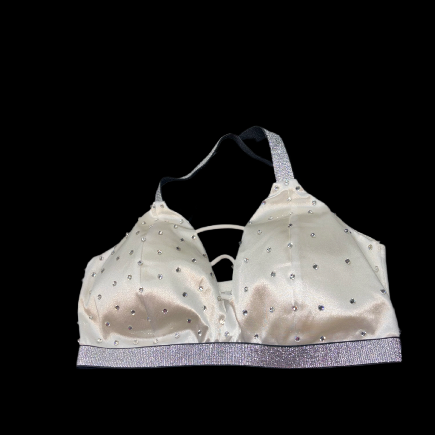 Satin Crop Top Size XS