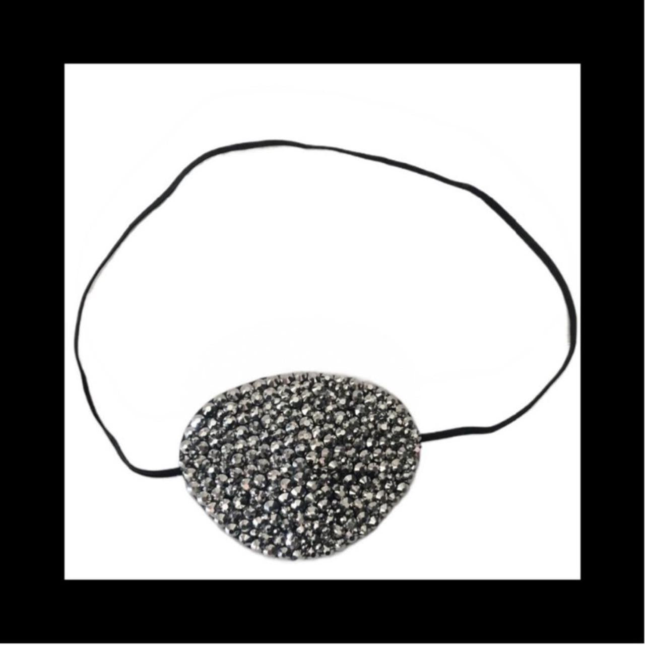 Platinum Silver Fancy Eye Patch