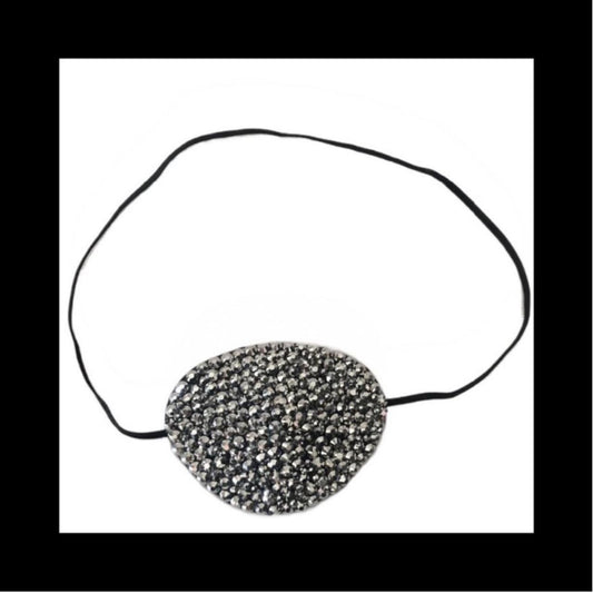 Platinum Silver Fancy Eye Patch