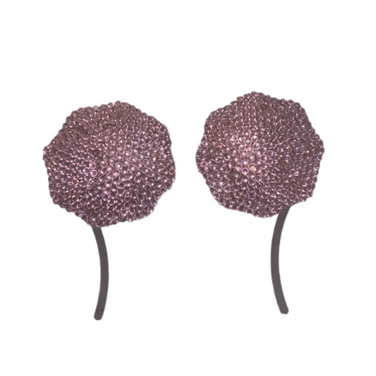 Light Rose Pink Diamond Luxe Crystal Pasties