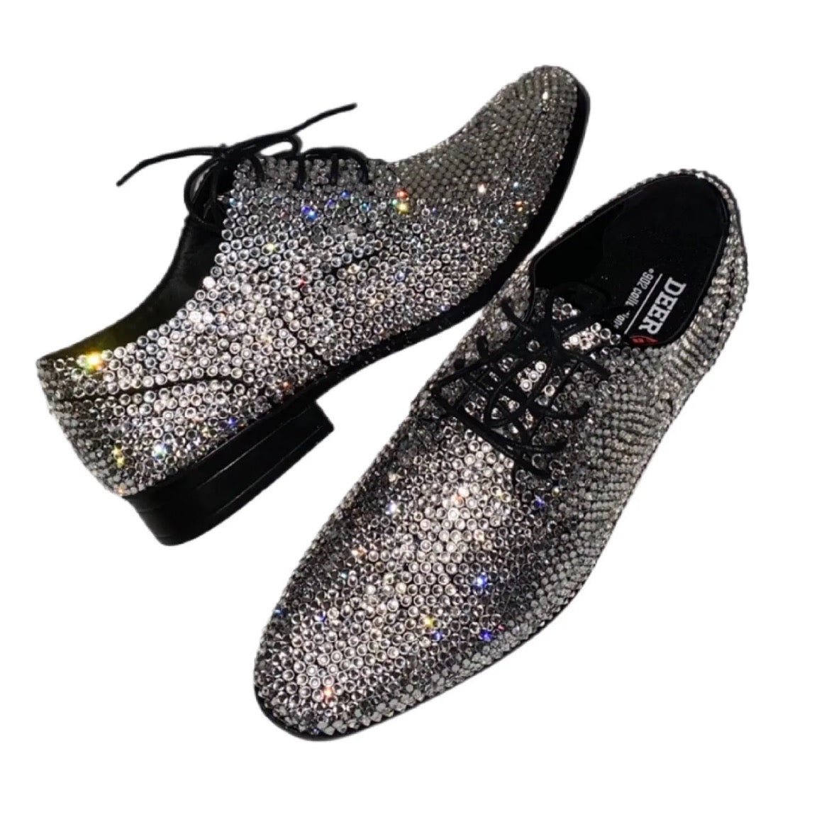 Mens Diamond Loafers