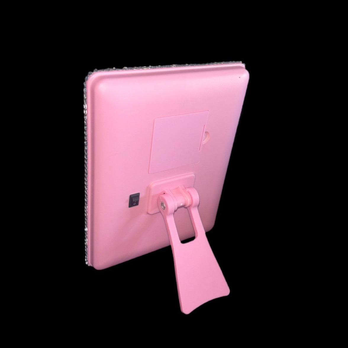 Pink Luxe Crystal Bling LED Mirror