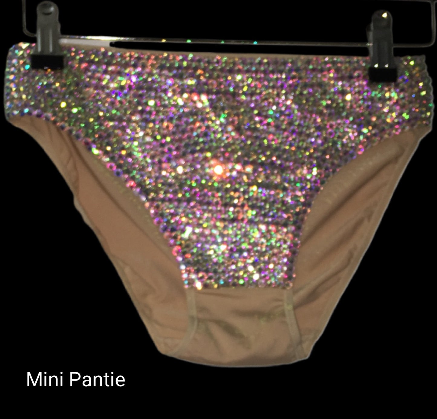 Crystal AB Rhinestone Pantie