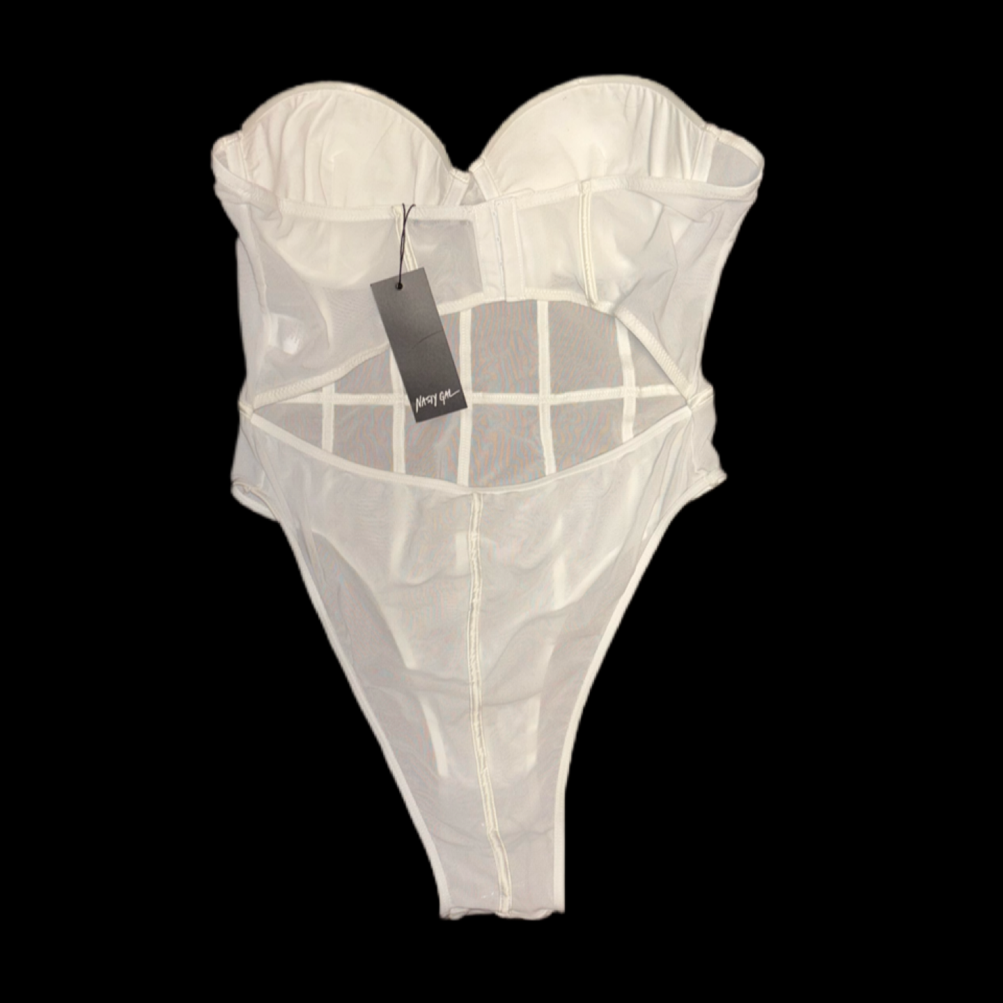 Black Diamond Crystal Rhinestone Corset