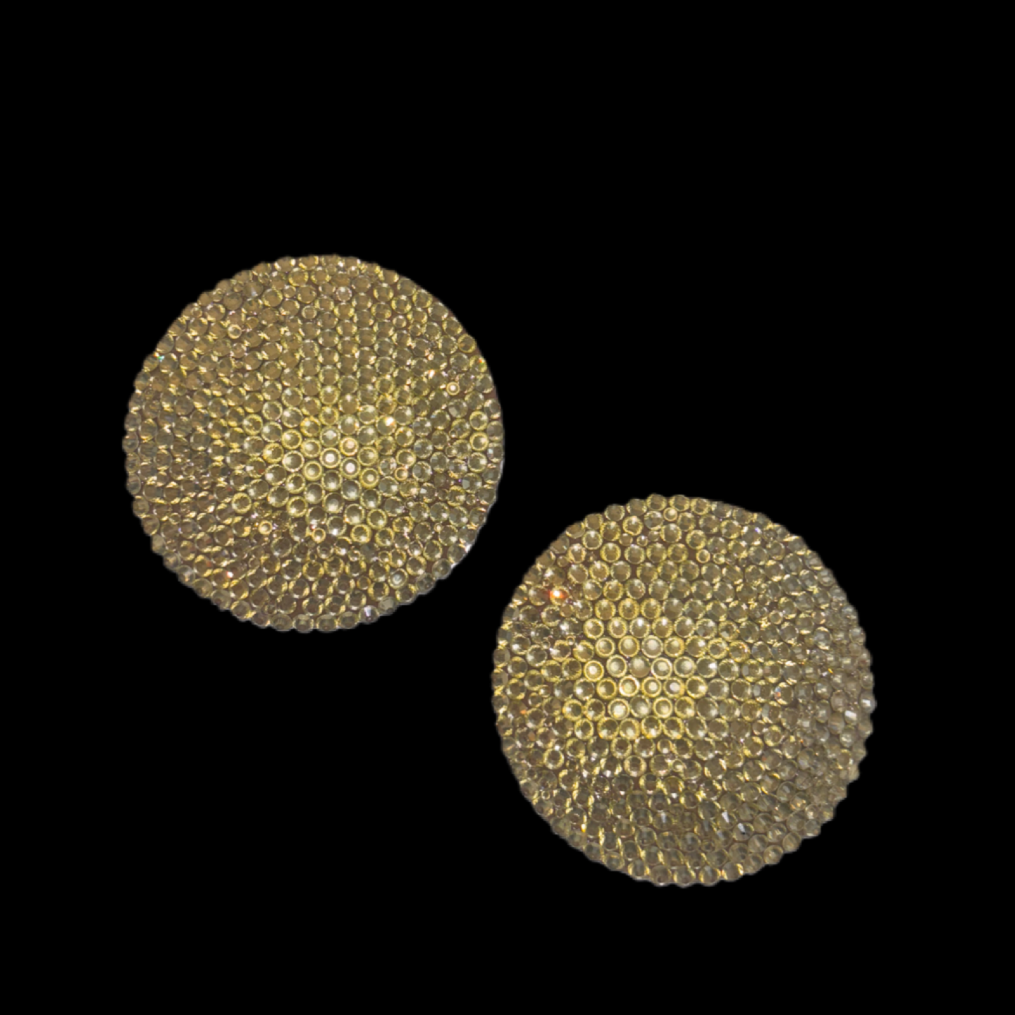 Jonquil Gold Circles Luxe Crystal Pasties