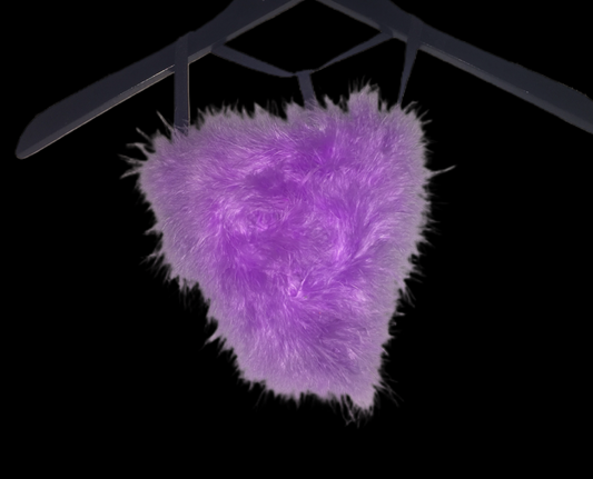 Lilac Purple Feather Pantie
