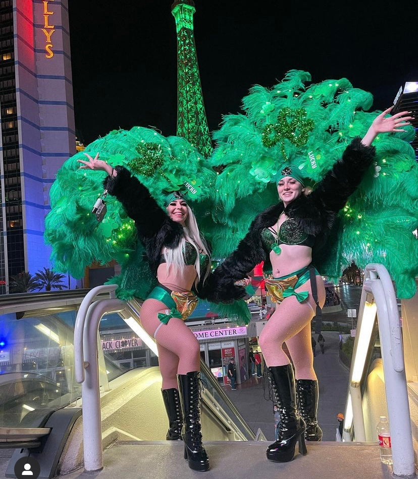 Emerald Green Luxe Crystal Money Pantie