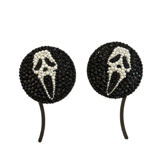 GhostFace Design Luxe Crystal Pasties
