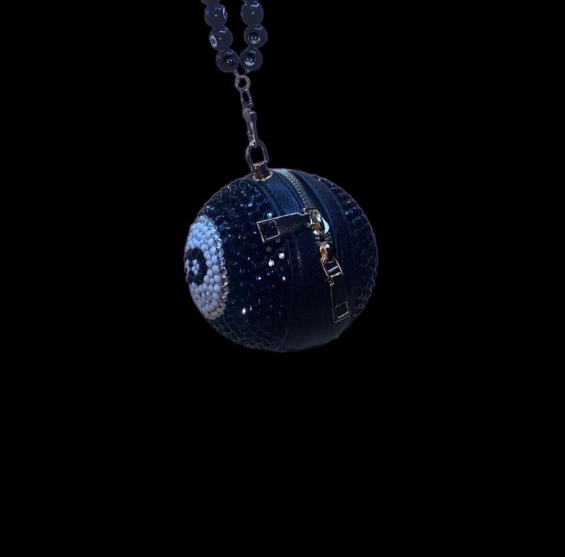 Magic 8 Ball Mini Clutch Bag