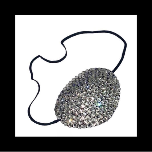 Crystal Diamond Fancy Crystal Eye Patch