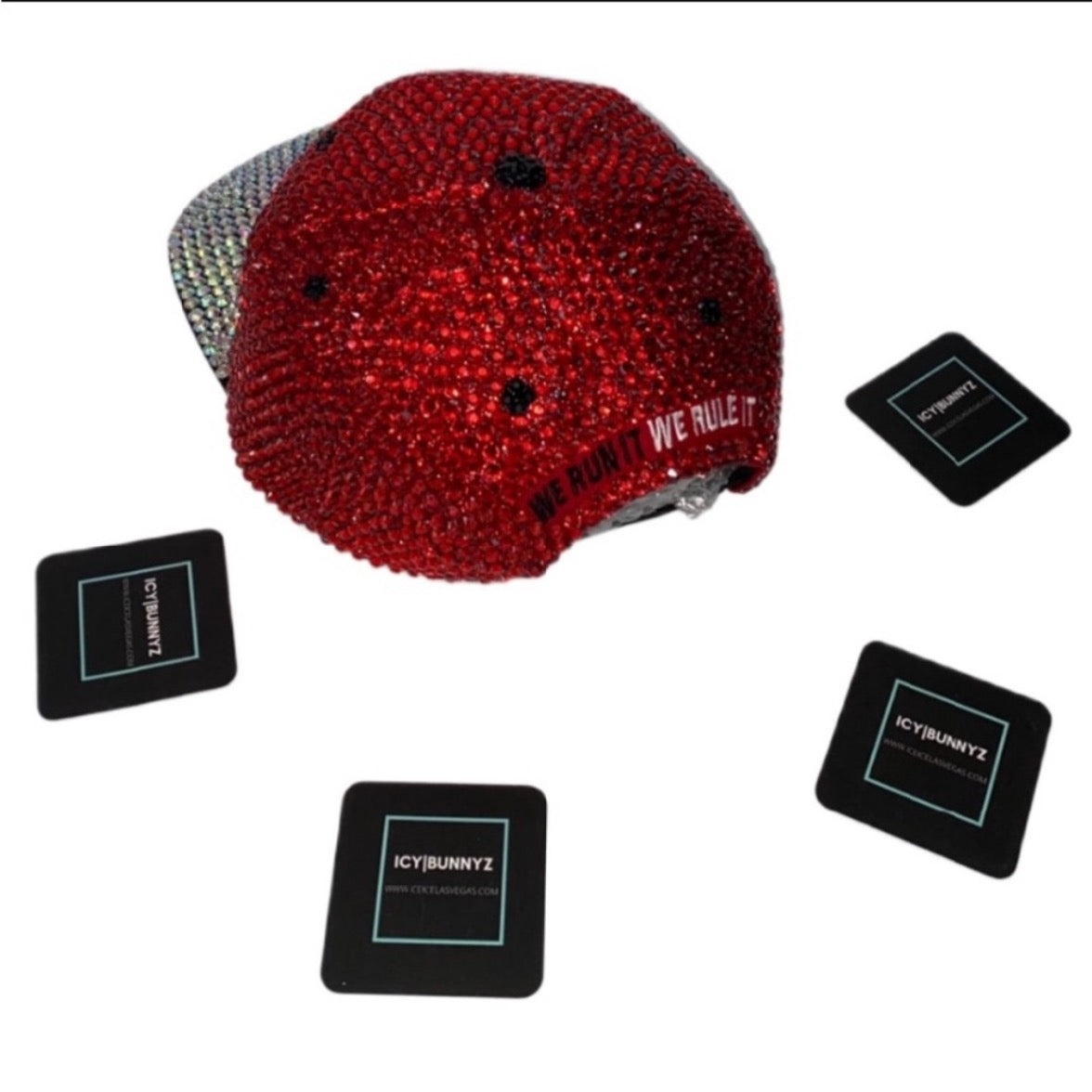 Nikki Bella Stay Fearless Full Rhinestone Hat