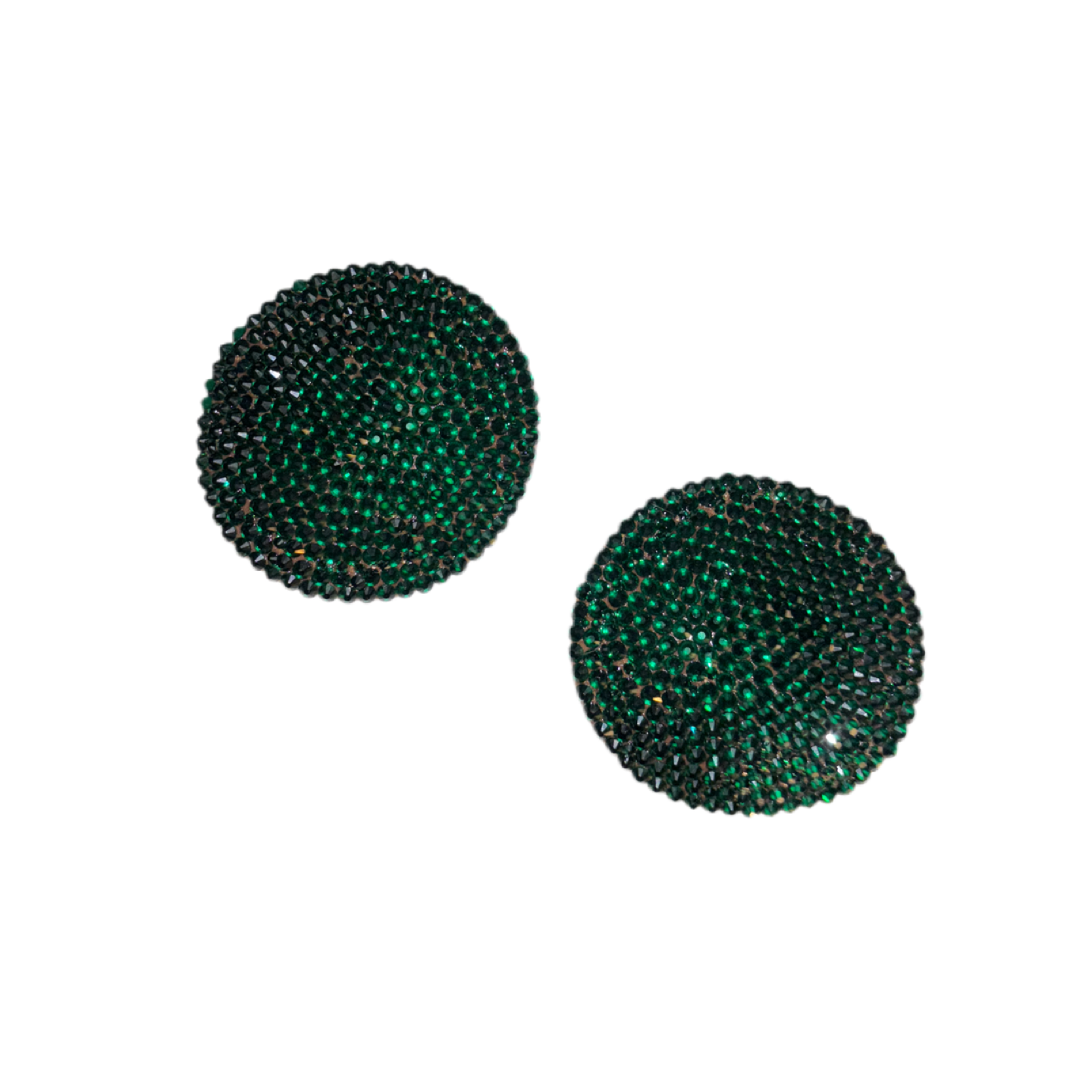 Emerald Green Luxe Crystal Pasties