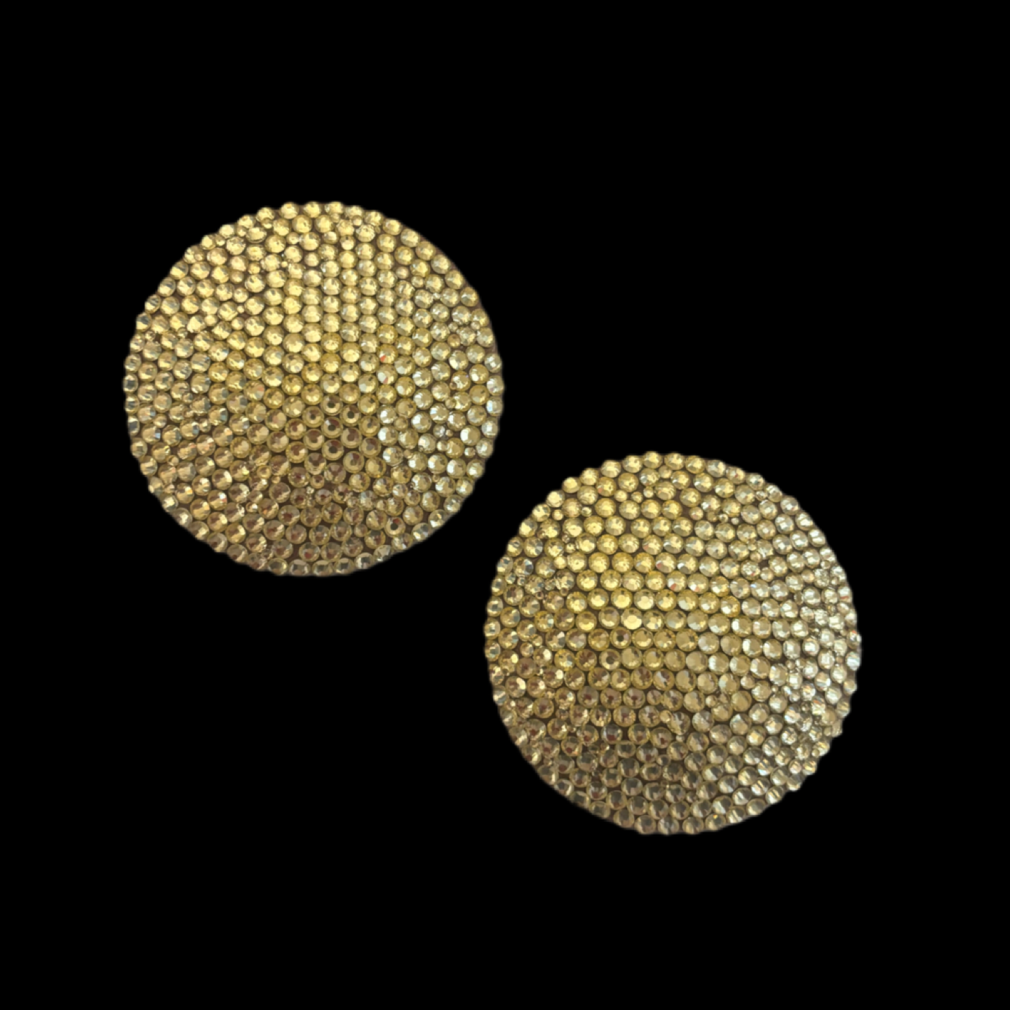 Jonquil Gold Circles Luxe Crystal Pasties