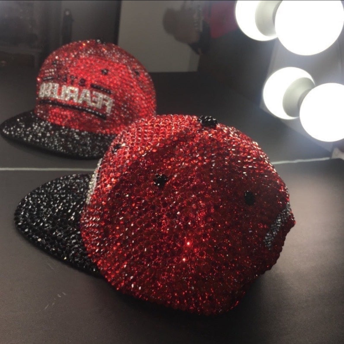 Nikki Bella Stay Fearless Full Rhinestone Hat