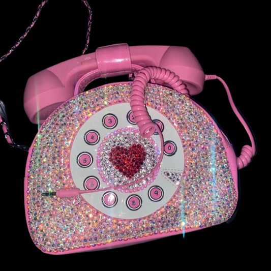 Telephone Clutch Crossbody Bag