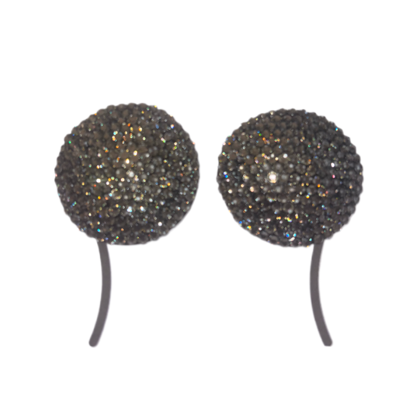 Black Diamonds Luxe Crystal Pasties
