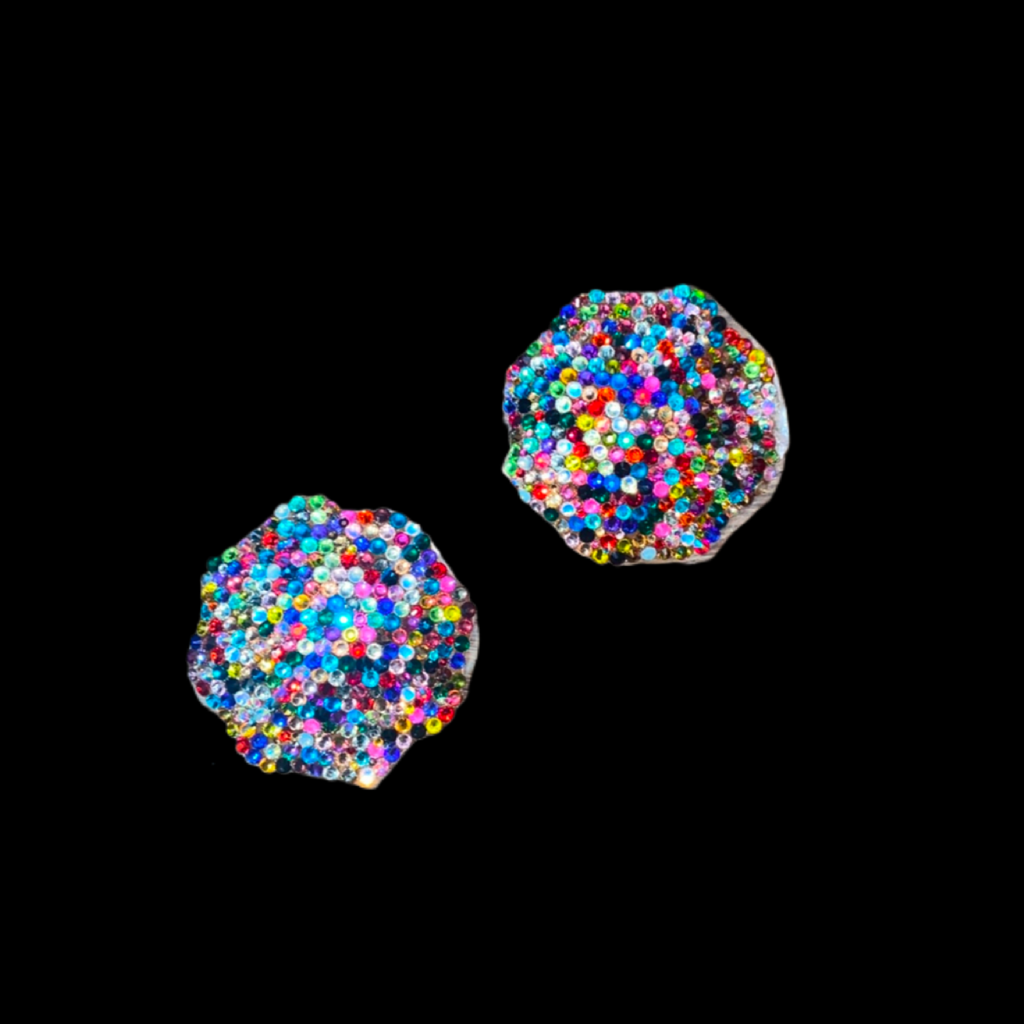 Multi Colour Mix Luxe Crystal Pasties
