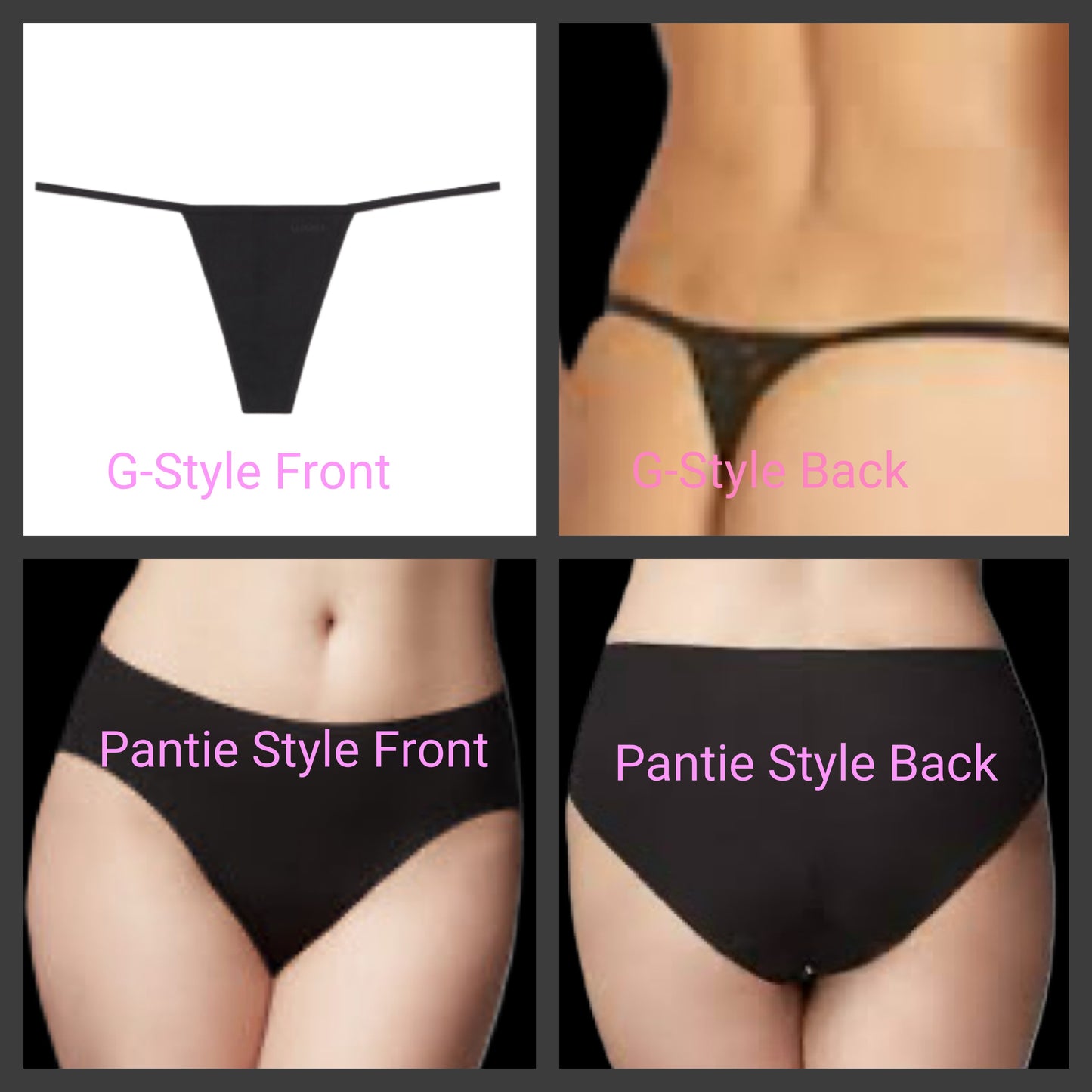 Fuchsia Pink Crystal Rhinestone Pantie