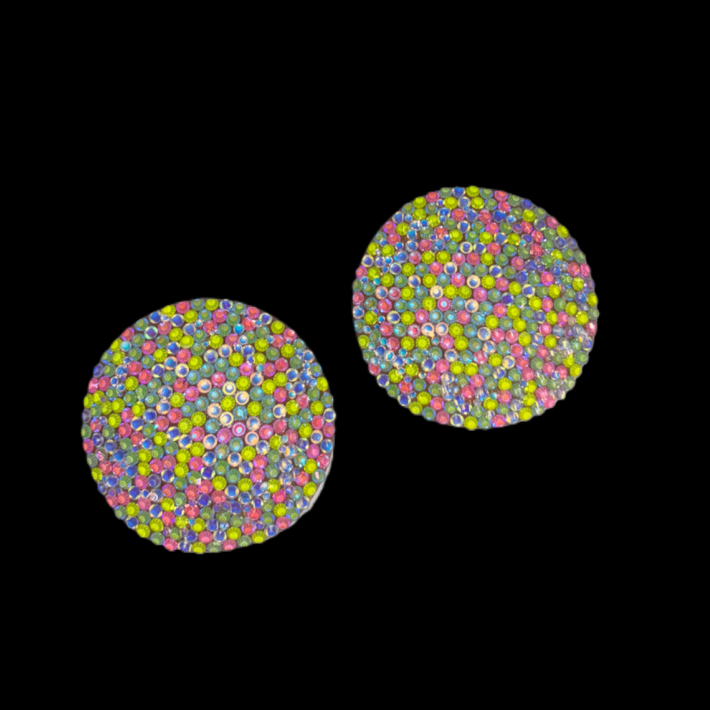 Pastel Neon Mix Luxe Crystal Pasties