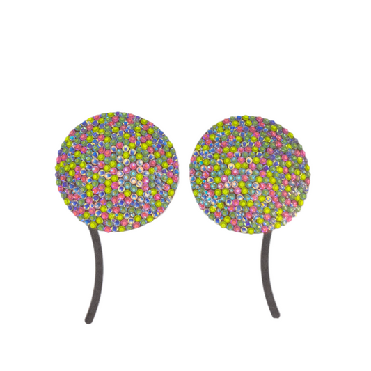 Pastel Neon Mix Luxe Crystal Pasties