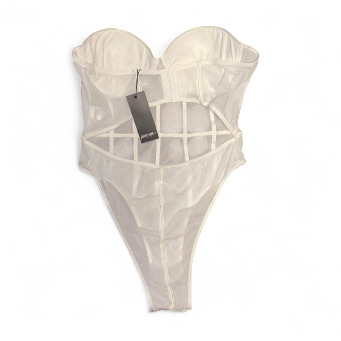 Crystal AB Iridescent Rhinestone Corset