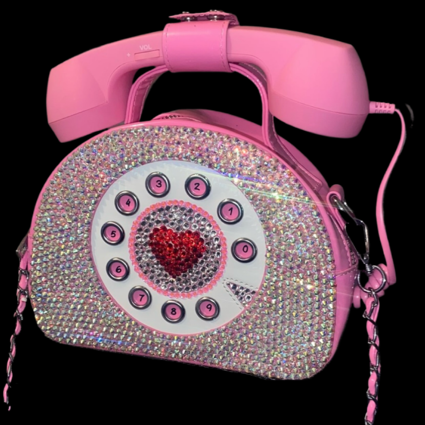 Telephone Clutch Crossbody Bag