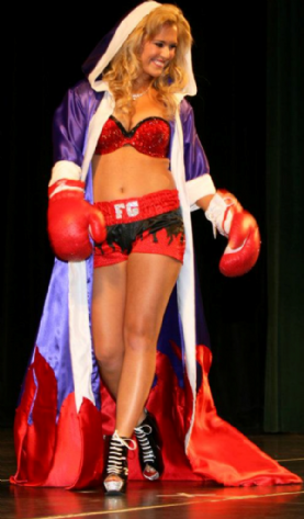 Siam Red Rhinestone & Jet Black Crystal Strapless Bralet In Black