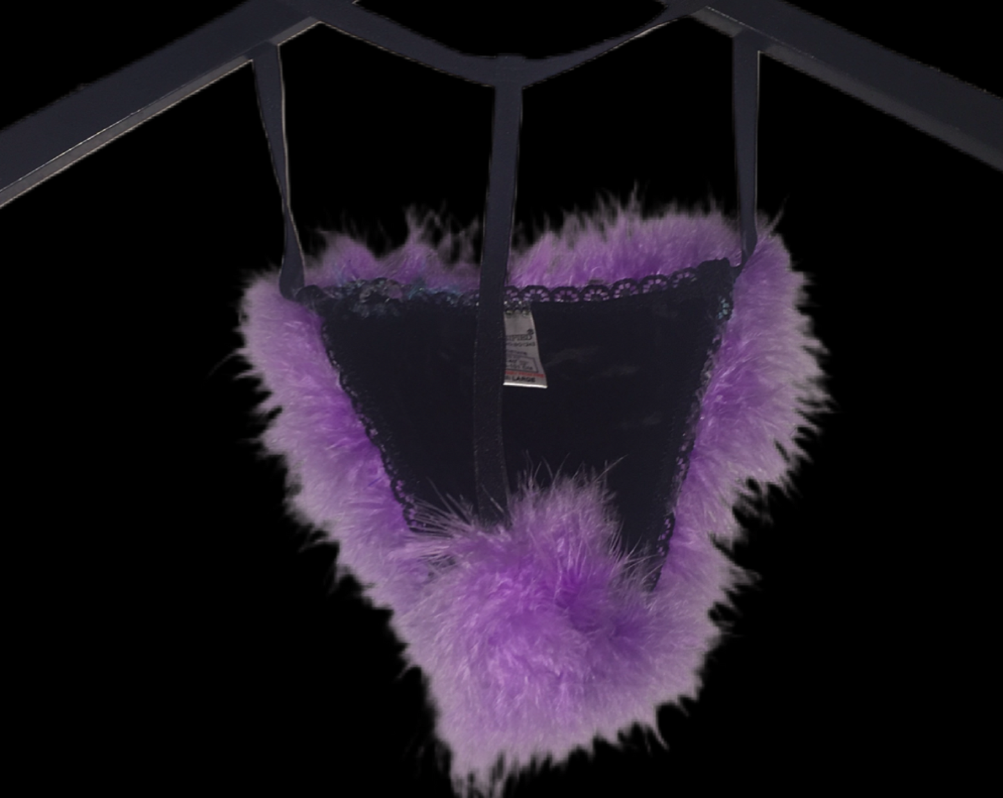 Lilac Purple Feather Pantie