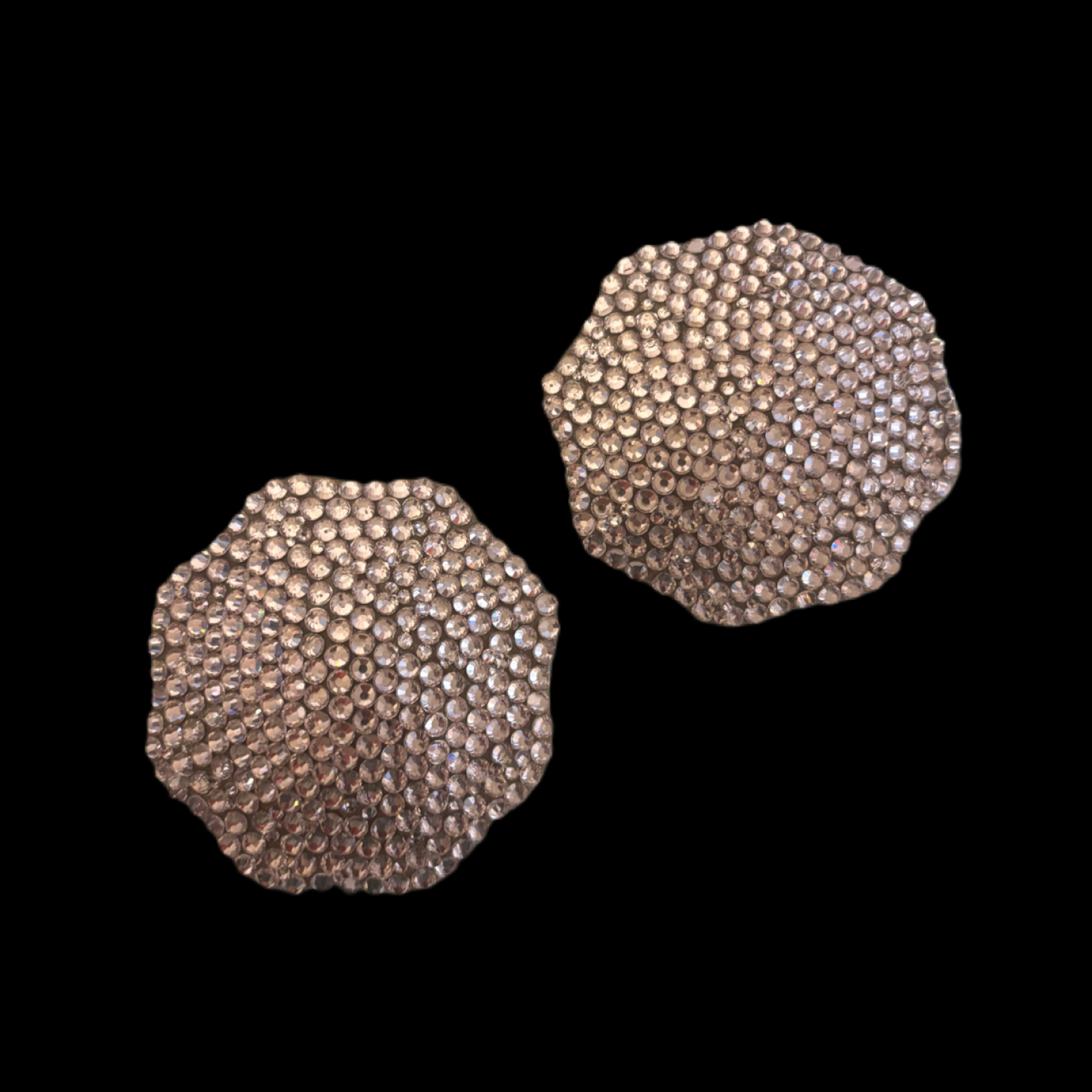 Light Rose Pink Diamond Luxe Crystal Pasties