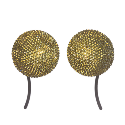 Jonquil Gold Circles Luxe Crystal Pasties